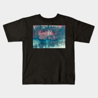 Winter Sunset Kids T-Shirt